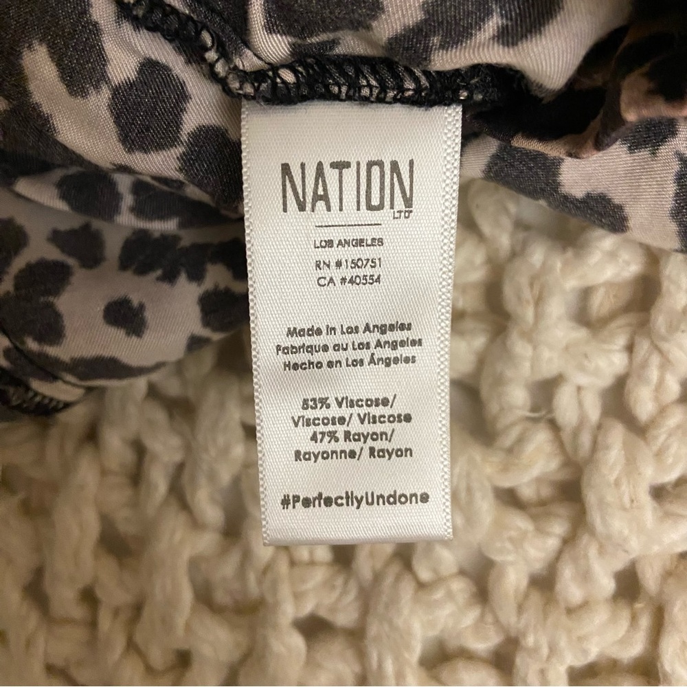 NATION Birdie Flirty Skirt In Multi - Picture 5 of 5
